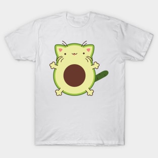 Happy avocado cat T-Shirt